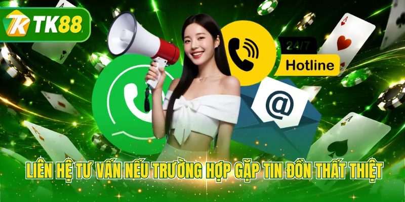 Liên hệ tư vấn nếu trường hợp gặp tin đồn thất thiệt